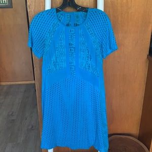 Nanette Lepore dress in poppy blue. Size small.